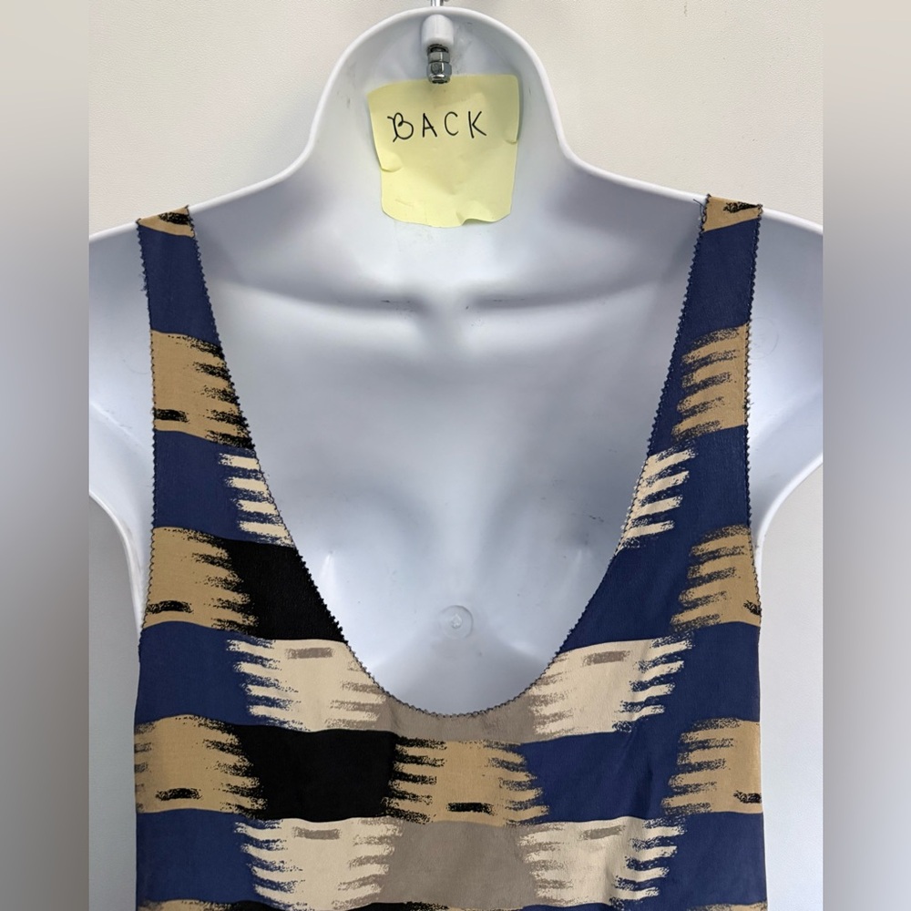 NWOT 3.1 PHILIP LIM 100% Silk Blouse Womens 8 Tiered Ruffled Tunic Tank Top - Picture 10 of 14